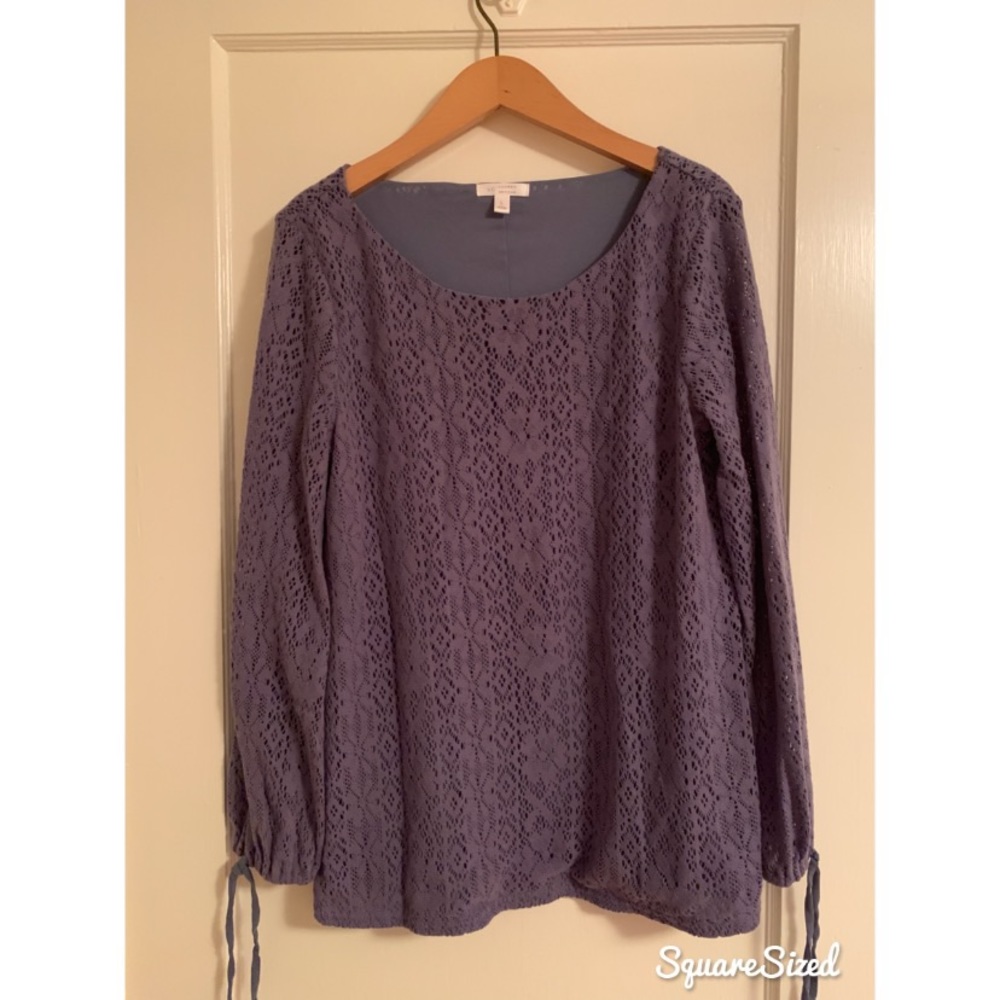 Lauren Conrad Eyelit Top